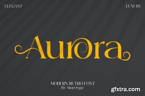 Aurora Modern Serif Font