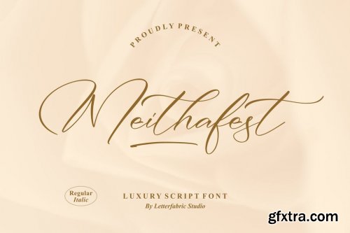 Meithafest Luxury Script Font