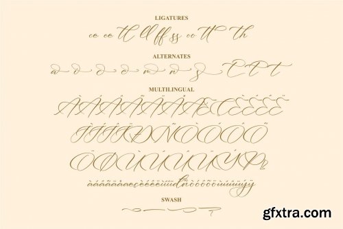 Meithafest Luxury Script Font