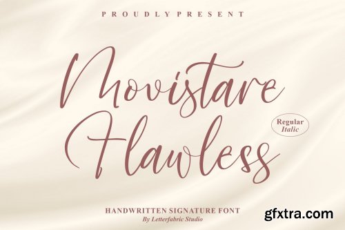 Movistare Hawless Handwritten Signature Font