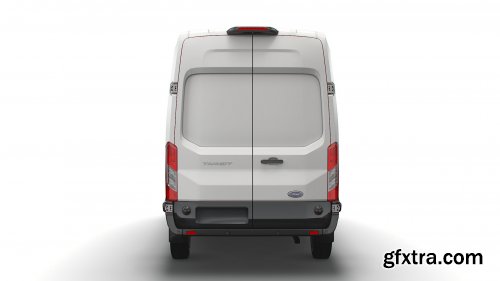 Cgtrader - Ford Transit Van L3H3 Leader 2021 3D model