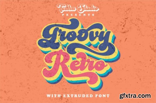  Groovy Retro Font