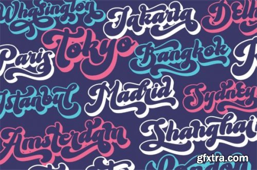  Groovy Retro Font