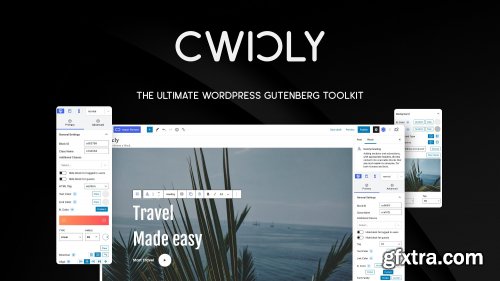 CWICLY - WordPress Gutenberg Toolkit (Theme + Plugin) v1.1.0.8+v1.0.3