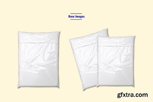 CreativeMarket - Polyethylene Mailer Package Mockup 7185637