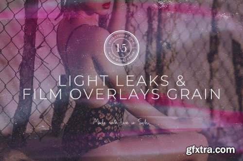 Light Leaks & Film Overlays Grain