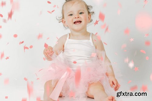 Paper Confetti Overlays