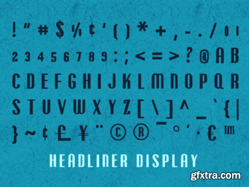  Headliner Font