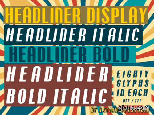  Headliner Font