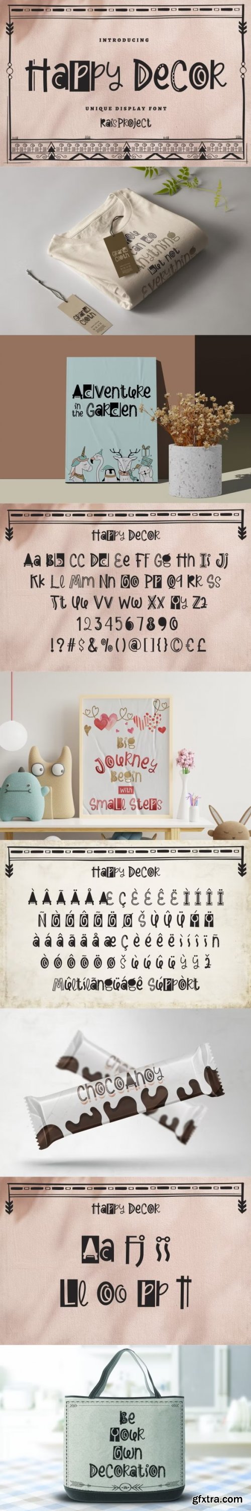  Happy Decor Font 