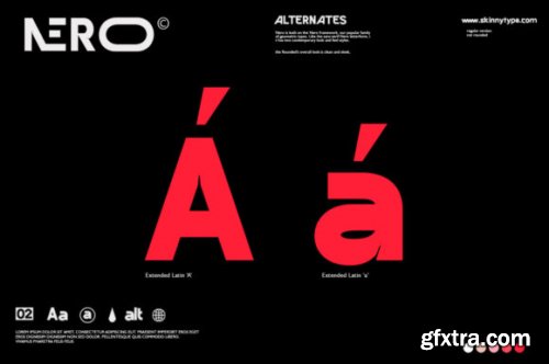  Nero Font