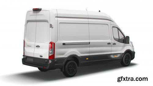 Cgtrader - Ford Transit Van L3H3 Trail 2021 3D Model