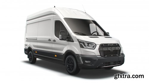 Cgtrader - Ford Transit Van L3H3 Trail 2021 3D Model