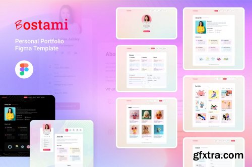 Bostami Personal Portfolio Figma Template