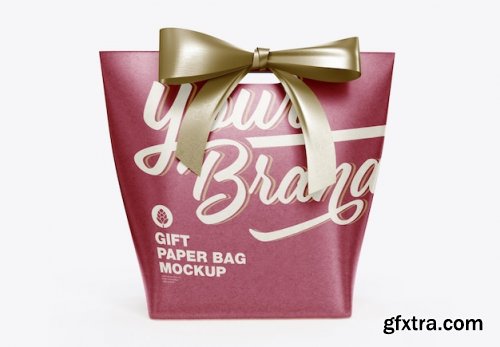 Gift bag mocklup