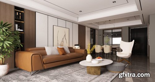 Living Room Interior By Huong Giang