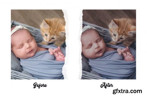 Newborn Baby Vol. 1 - 15 Premium Lightroom Presets