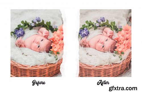 Newborn Baby Vol. 1 - 15 Premium Lightroom Presets