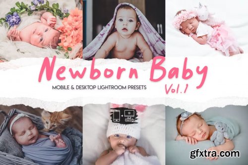 Newborn Baby Vol. 1 - 15 Premium Lightroom Presets