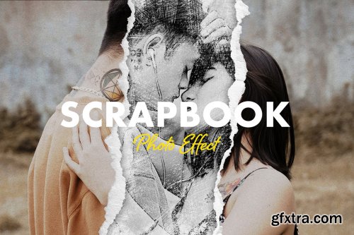 CreativeMarket - Scrapbook Photo Effect 7190962