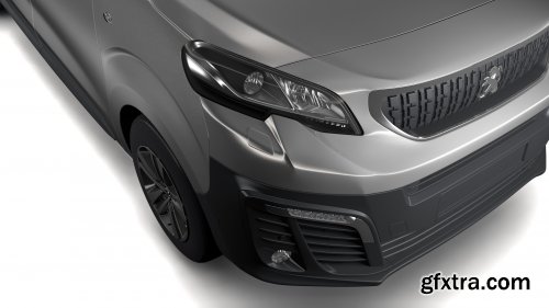 Cgtrader - Peugeot Expert L2 2017 3D Model