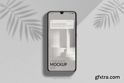 Mobile phone screen mockup