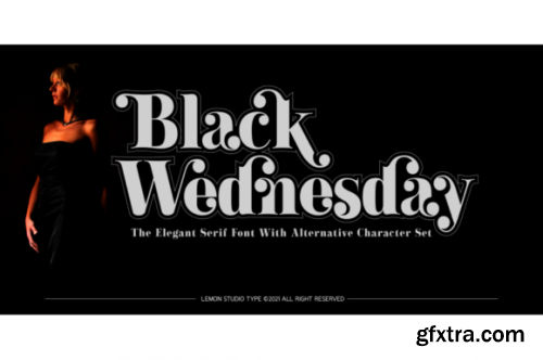 Black Wednesday Font