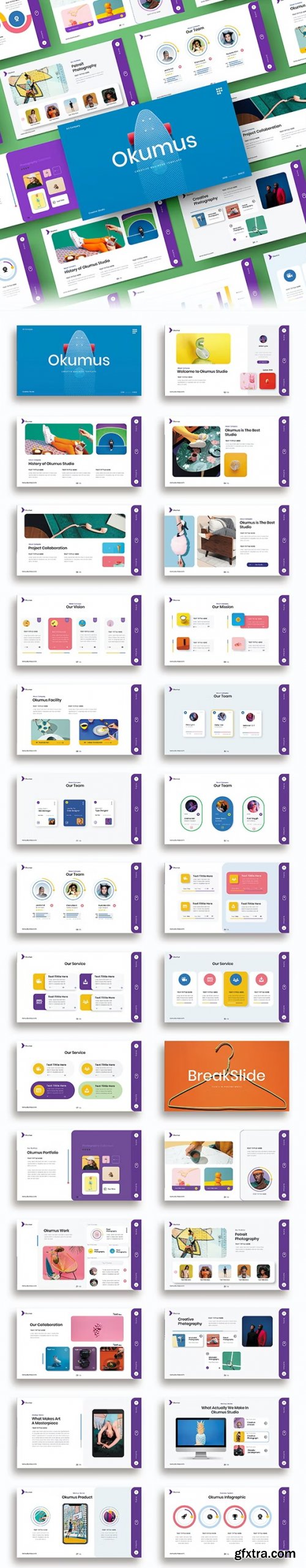 Okumus – Creative Business PowerPoint, Keynote & Google Slides Templates