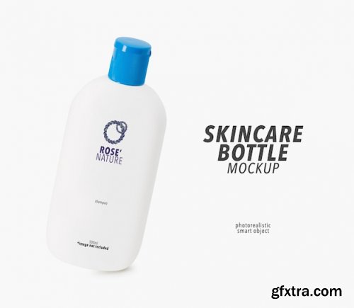 Shampoo bottle mockup 