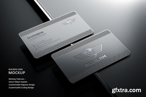 Professional modern business card mockups Vol. 1