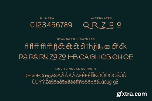 Lucera - Modern & Elegant Sans Typeface