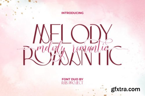  Melody Romantic Font