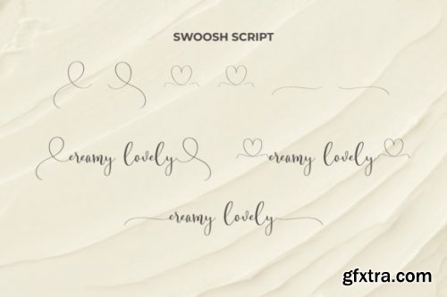  Creamy Lovely Font