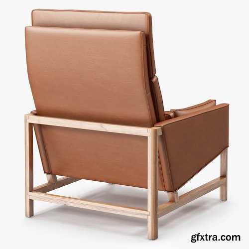 BassamFellows High Back lounge armchair