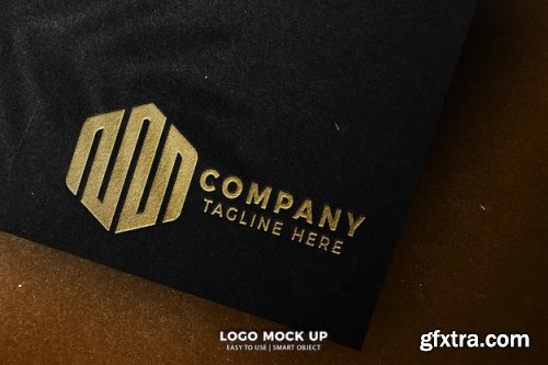 Modern luxury logo mockups