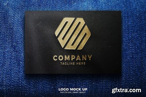 Modern luxury logo mockups