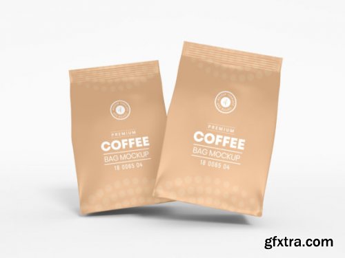  Exclusive Coffee Bag Mockup Mock-up Set