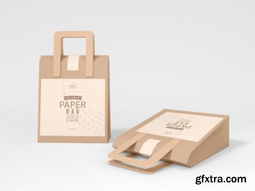  Exclusive Paper Bag Mock-up Set