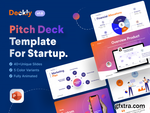 Deckly - Pitch Deck Presentation Template