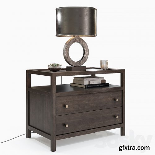 Crate & Barrel - Keane Nightstand