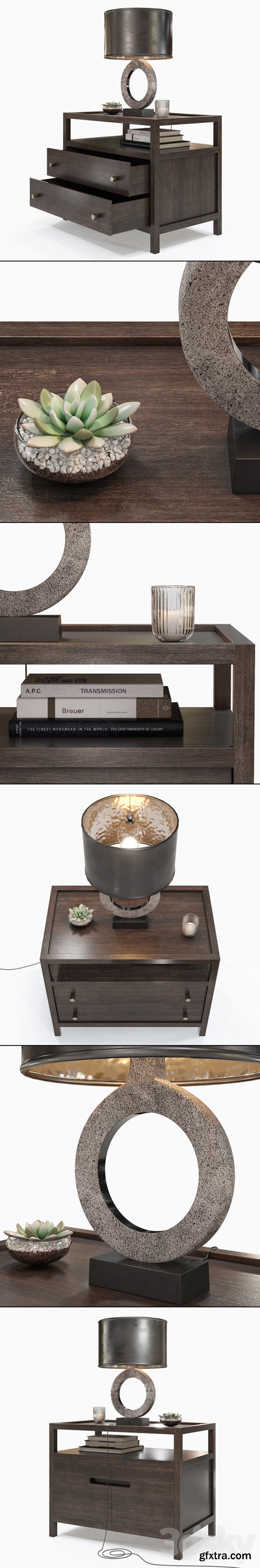 Crate & Barrel - Keane Nightstand