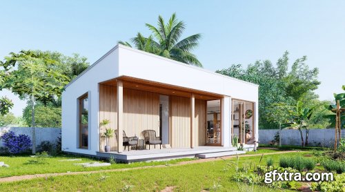 Sketchup House Scene by Nguyen Trong Men