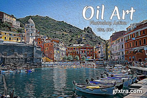  Oil Art Photoshop Action