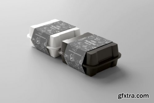 Food Container Mockup