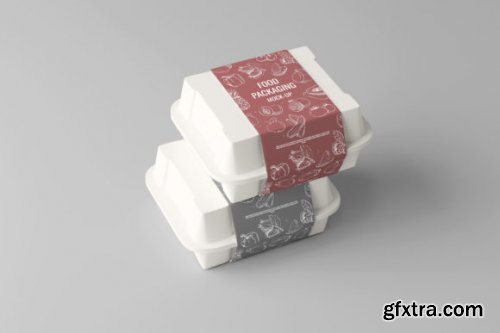 Food Container Mockup