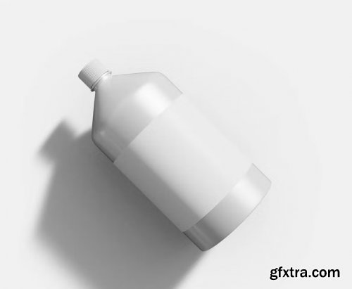 Cleaning Bottle Mockup