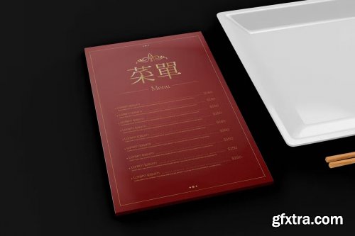 Restaurant Menu Mockup