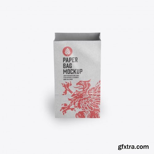 Kraft Paper Bag Mockup