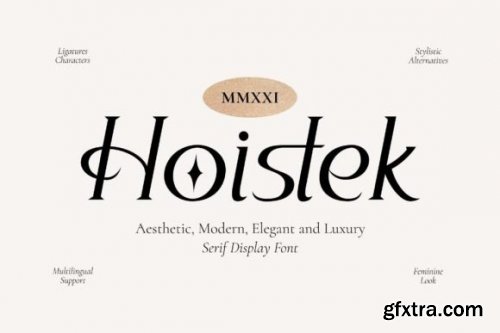  Hoistek Font