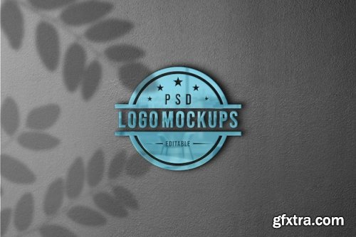 Logo mockup template 